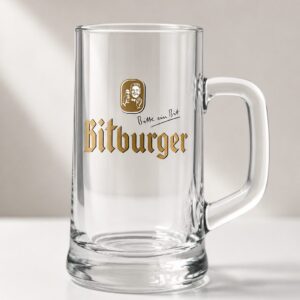 Bierglas 0,4l - Bitburger inkl. Reinigung