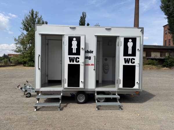 Toilettenwagen WC Wagen Deluxe