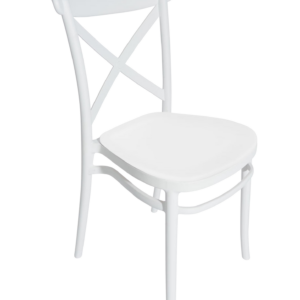 Hochzeitsstuhl Crossback White