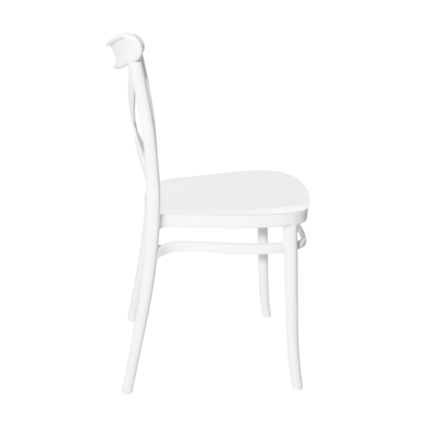 Hochzeitsstuhl Crossback White – Bild 2