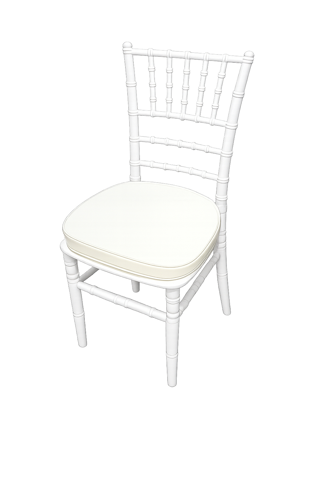 Hochzeitsstuhl Crossback White – Bild 5