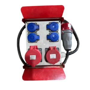 Stromverteiler 32A auf 1x 16A + 1x 32A + 4x Schuko