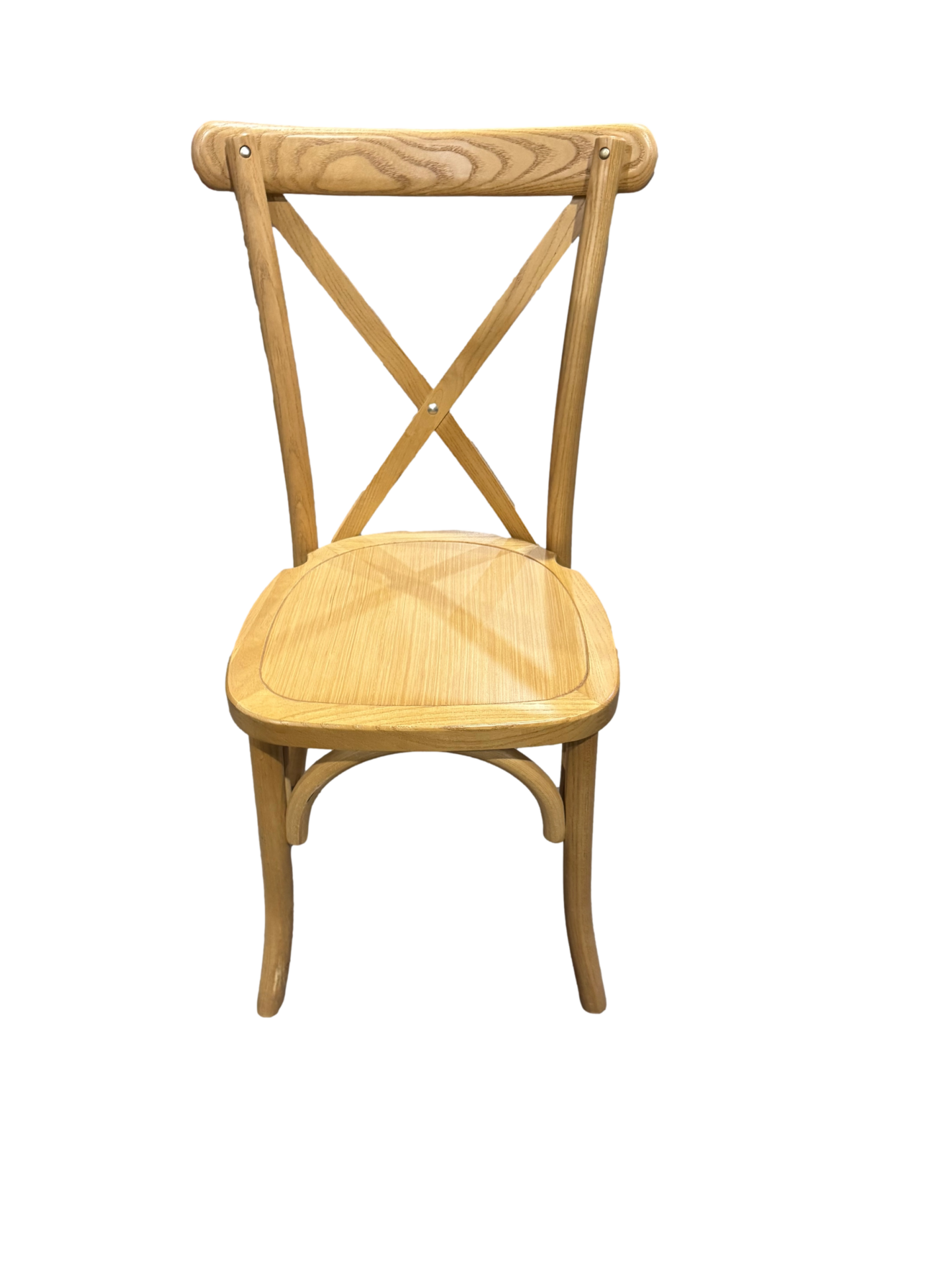 Hochzeitsstuhl Crossback Holz – Bild 3