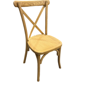 Hochzeitsstuhl Crossback Holz