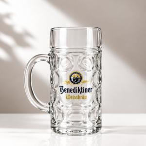 Bierglas Maßkrug Seidel 1 Liter inkl. Reinigung